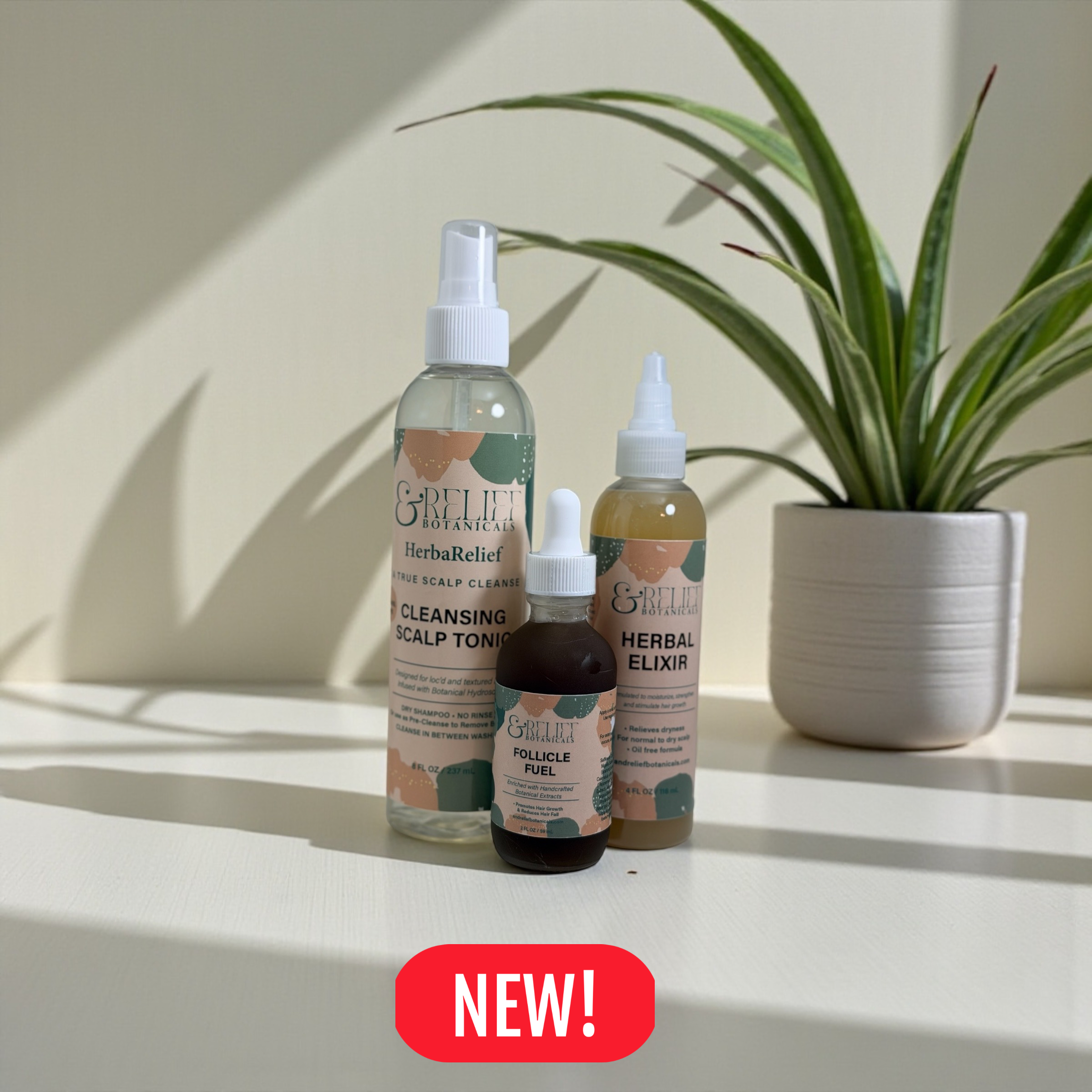 HerbaRelief Complete Scalp Care System