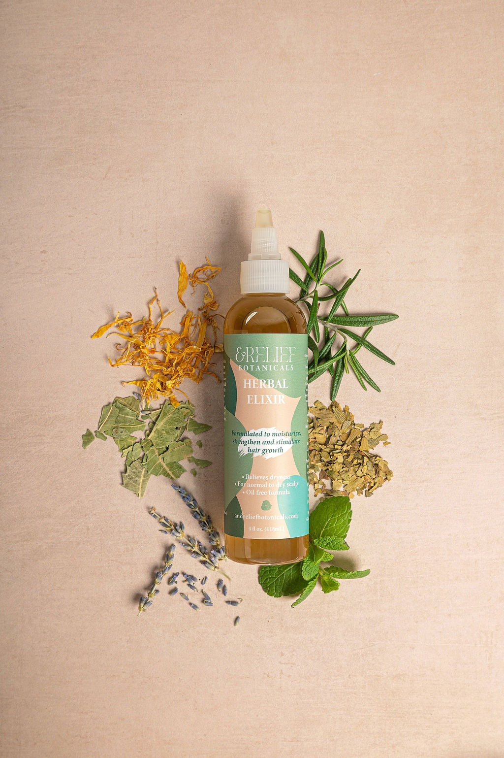 Herbal Elixir - for Locs, 4C hair, Dreadlocks, Dreads, Loose natural Hair, Braids and Protective styles